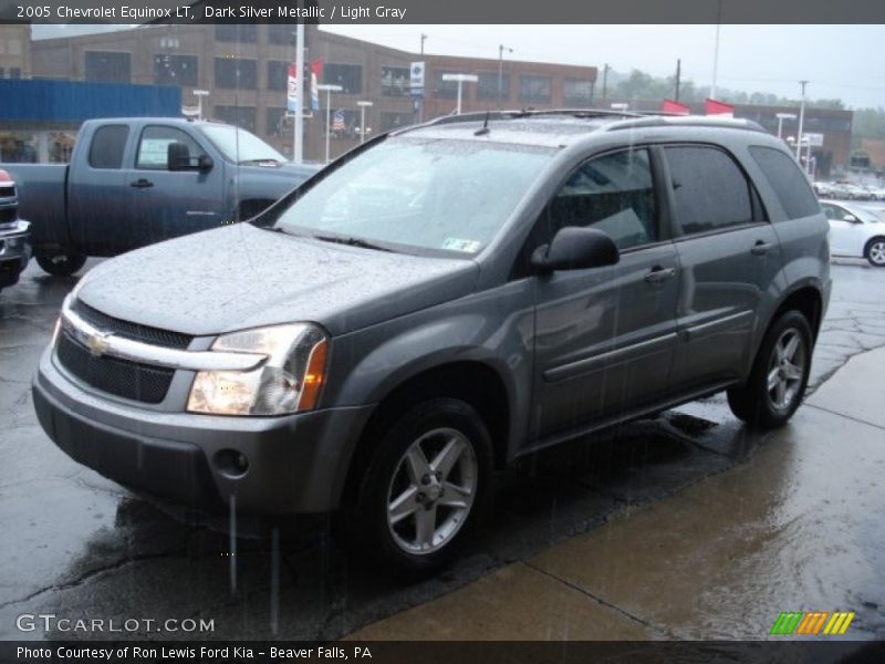 Dark Silver Metallic / Light Gray 2005 Chevrolet Equinox LT