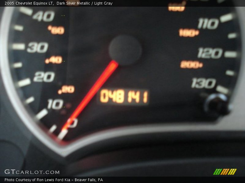 Dark Silver Metallic / Light Gray 2005 Chevrolet Equinox LT