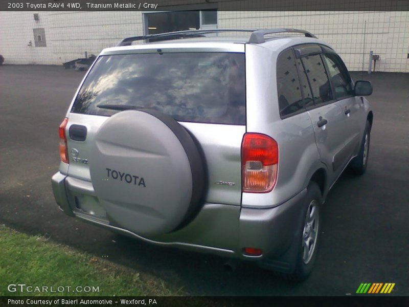 Titanium Metallic / Gray 2003 Toyota RAV4 4WD