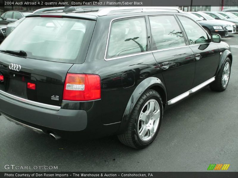 Ebony Pearl Effect / Platinum/Saber Black 2004 Audi Allroad 4.2 quattro Avant