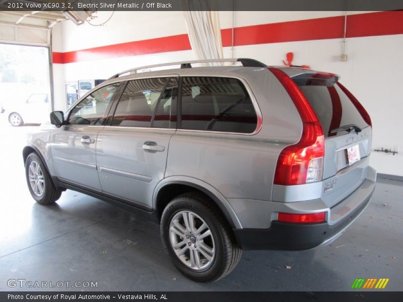 Electric Silver Metallic / Off Black 2012 Volvo XC90 3.2