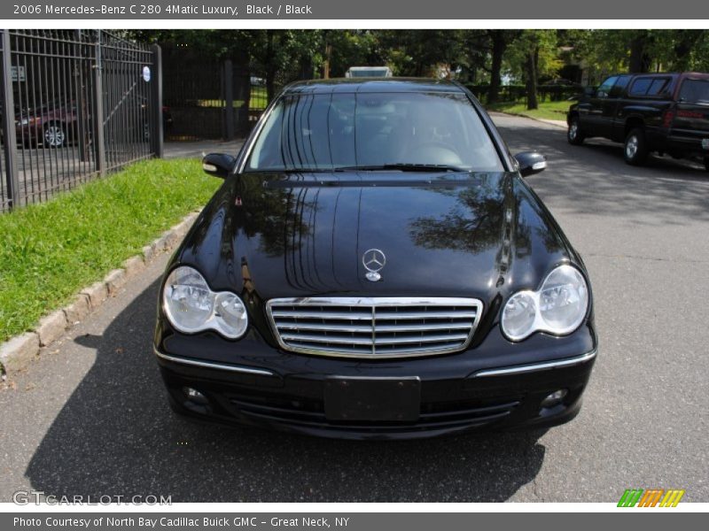 Black / Black 2006 Mercedes-Benz C 280 4Matic Luxury