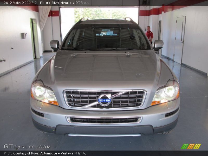 Electric Silver Metallic / Off Black 2012 Volvo XC90 3.2
