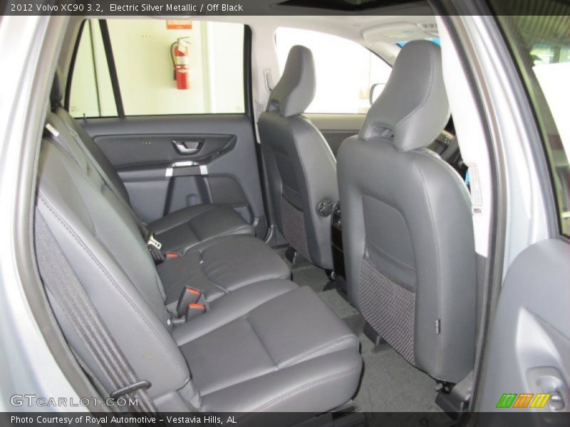Electric Silver Metallic / Off Black 2012 Volvo XC90 3.2