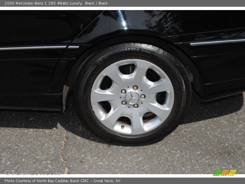 Black / Black 2006 Mercedes-Benz C 280 4Matic Luxury