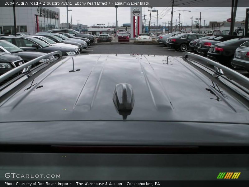 Ebony Pearl Effect / Platinum/Saber Black 2004 Audi Allroad 4.2 quattro Avant