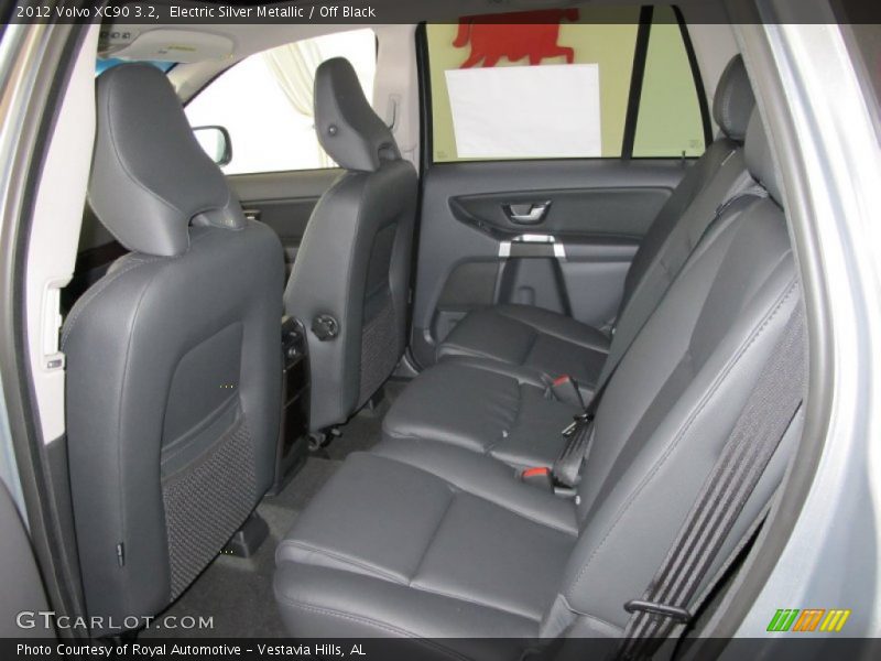 Electric Silver Metallic / Off Black 2012 Volvo XC90 3.2