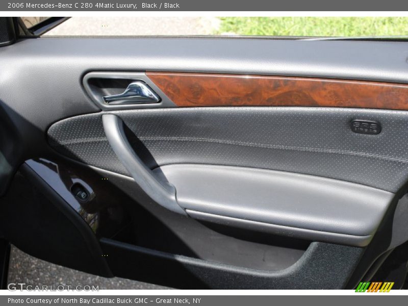 Black / Black 2006 Mercedes-Benz C 280 4Matic Luxury