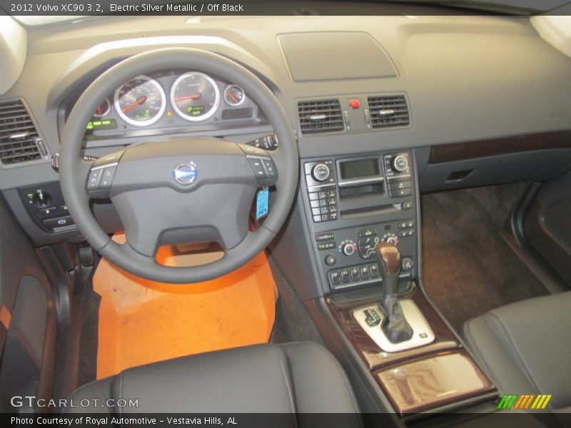 Electric Silver Metallic / Off Black 2012 Volvo XC90 3.2