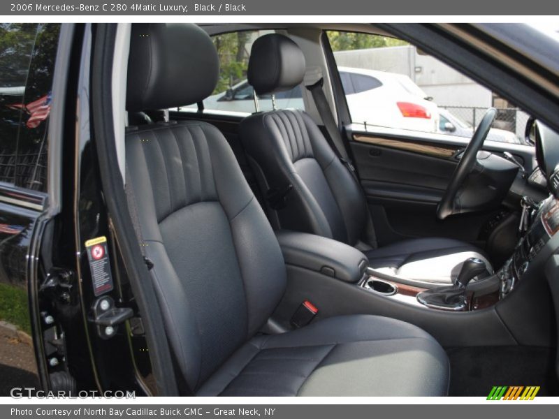 Black / Black 2006 Mercedes-Benz C 280 4Matic Luxury