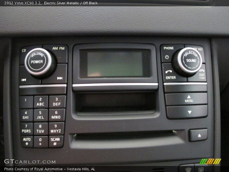 Controls of 2012 XC90 3.2