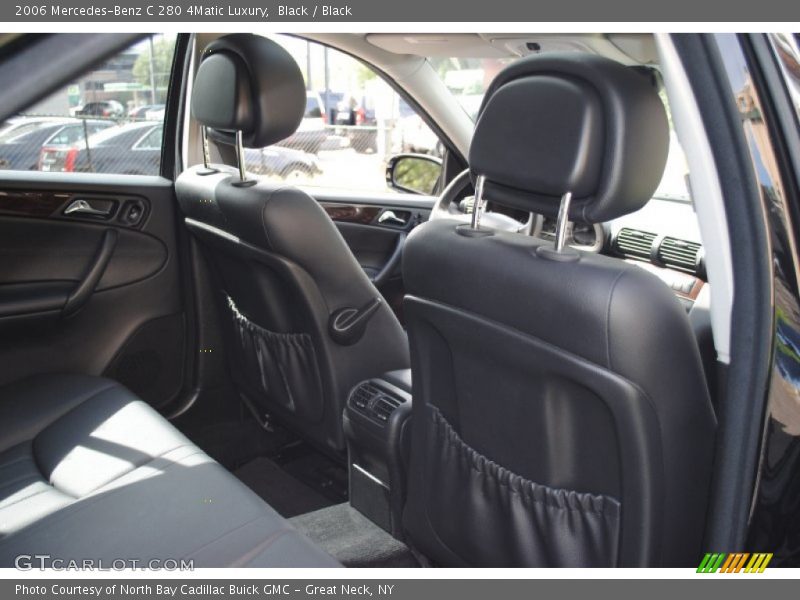 Black / Black 2006 Mercedes-Benz C 280 4Matic Luxury