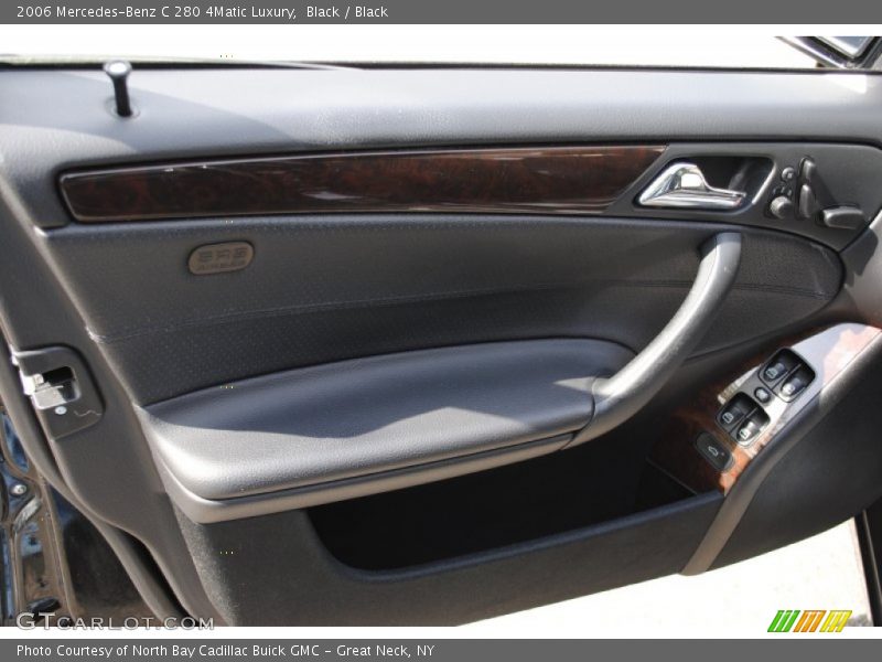 Black / Black 2006 Mercedes-Benz C 280 4Matic Luxury