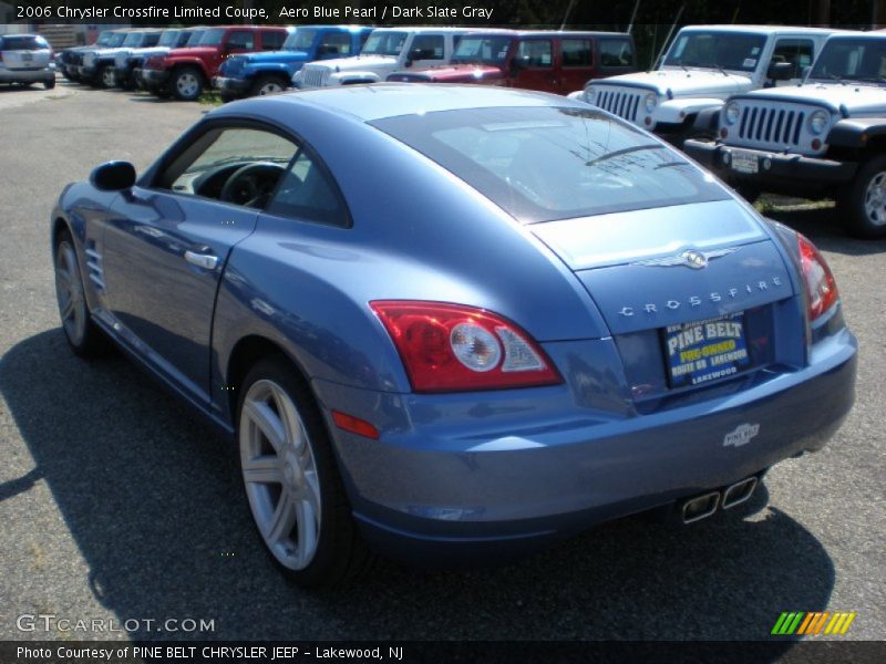 Aero Blue Pearl / Dark Slate Gray 2006 Chrysler Crossfire Limited Coupe