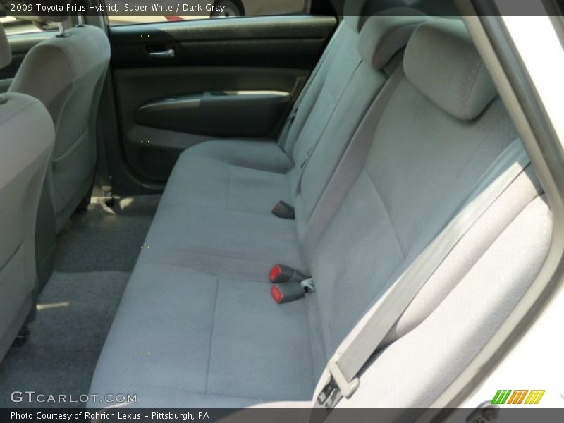 Super White / Dark Gray 2009 Toyota Prius Hybrid