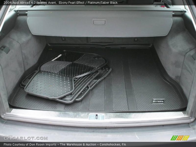 Ebony Pearl Effect / Platinum/Saber Black 2004 Audi Allroad 4.2 quattro Avant