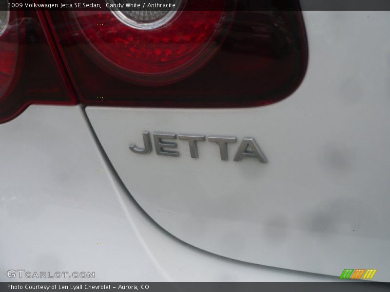 Candy White / Anthracite 2009 Volkswagen Jetta SE Sedan