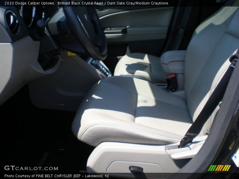 Brilliant Black Crystal Pearl / Dark Slate Gray/Medium Graystone 2010 Dodge Caliber Uptown