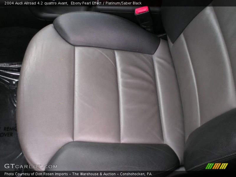 Ebony Pearl Effect / Platinum/Saber Black 2004 Audi Allroad 4.2 quattro Avant
