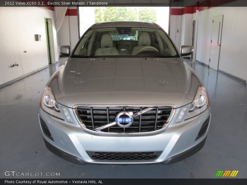Electric Silver Metallic / Sandstone 2012 Volvo XC60 3.2