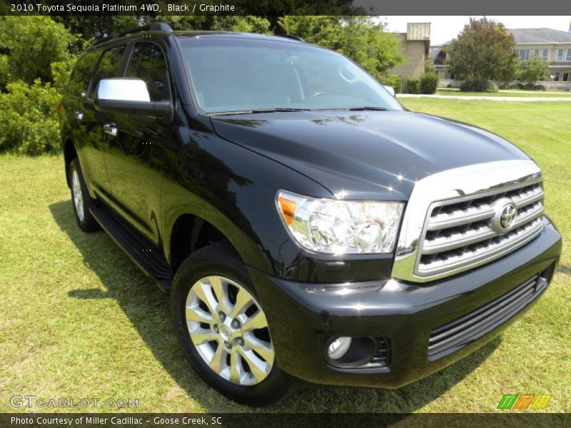 Black / Graphite 2010 Toyota Sequoia Platinum 4WD