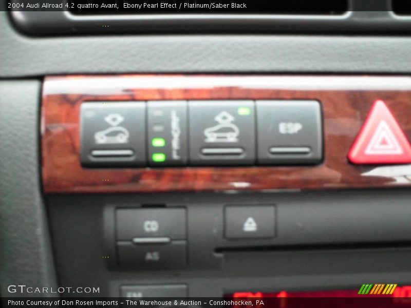 Ebony Pearl Effect / Platinum/Saber Black 2004 Audi Allroad 4.2 quattro Avant