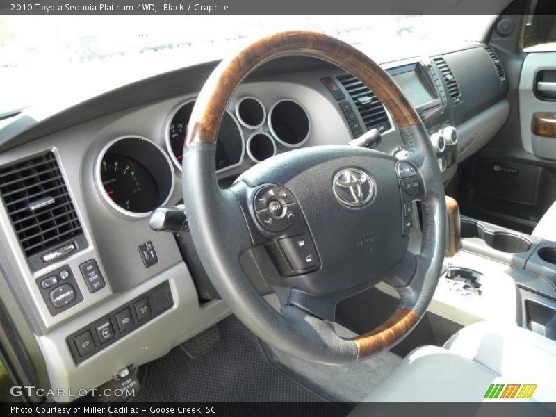 Black / Graphite 2010 Toyota Sequoia Platinum 4WD