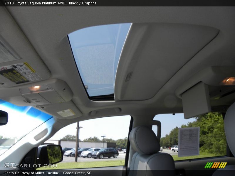 Black / Graphite 2010 Toyota Sequoia Platinum 4WD