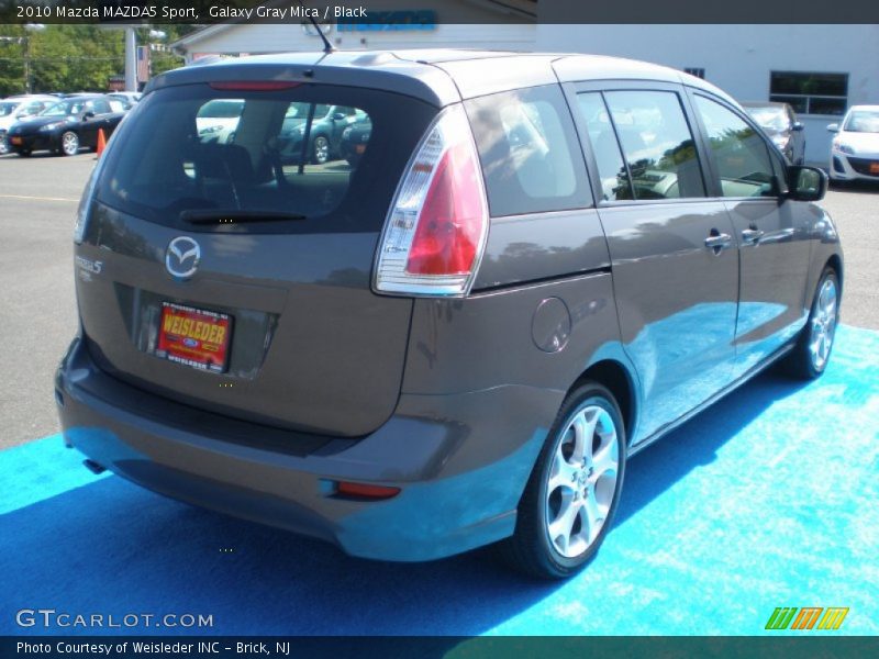 Galaxy Gray Mica / Black 2010 Mazda MAZDA5 Sport