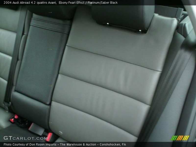 Ebony Pearl Effect / Platinum/Saber Black 2004 Audi Allroad 4.2 quattro Avant