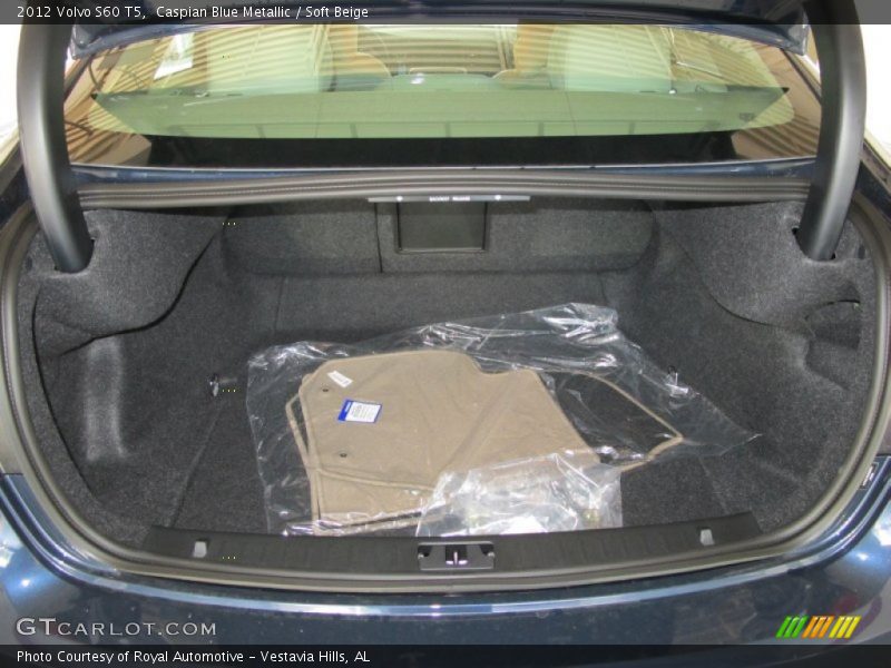Caspian Blue Metallic / Soft Beige 2012 Volvo S60 T5
