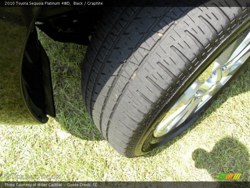 Black / Graphite 2010 Toyota Sequoia Platinum 4WD