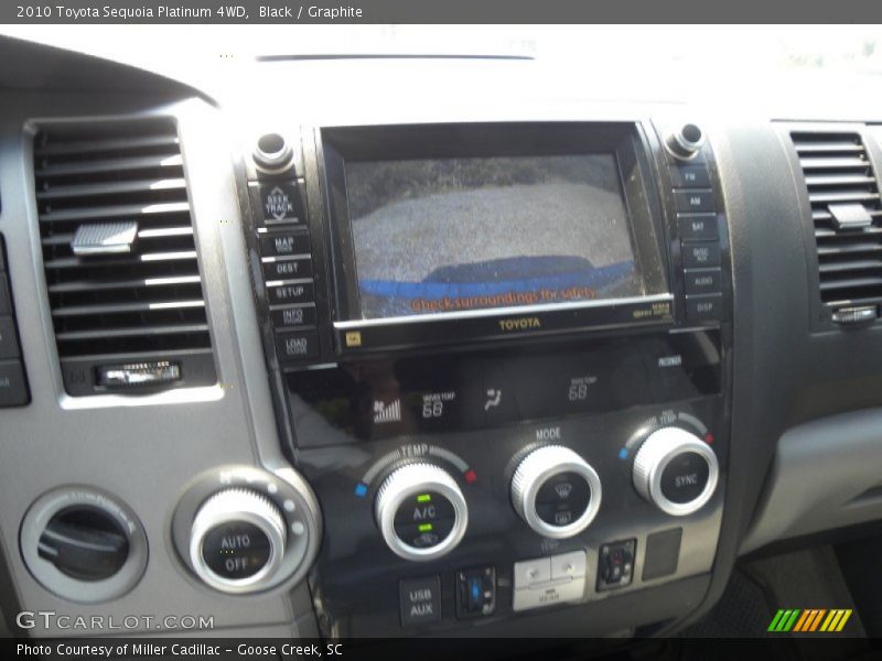 Black / Graphite 2010 Toyota Sequoia Platinum 4WD