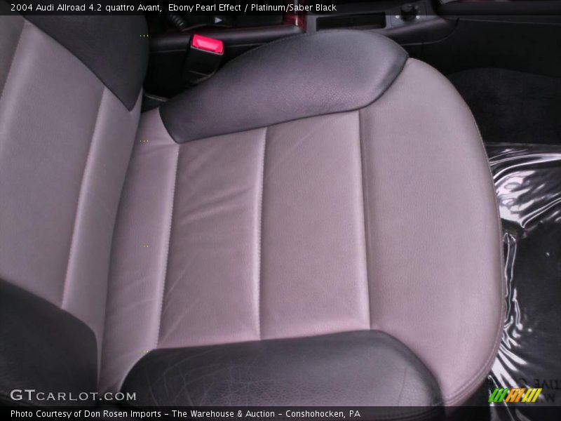 Ebony Pearl Effect / Platinum/Saber Black 2004 Audi Allroad 4.2 quattro Avant