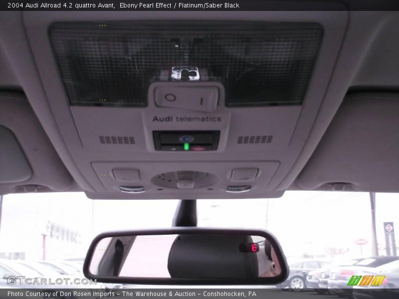 Ebony Pearl Effect / Platinum/Saber Black 2004 Audi Allroad 4.2 quattro Avant