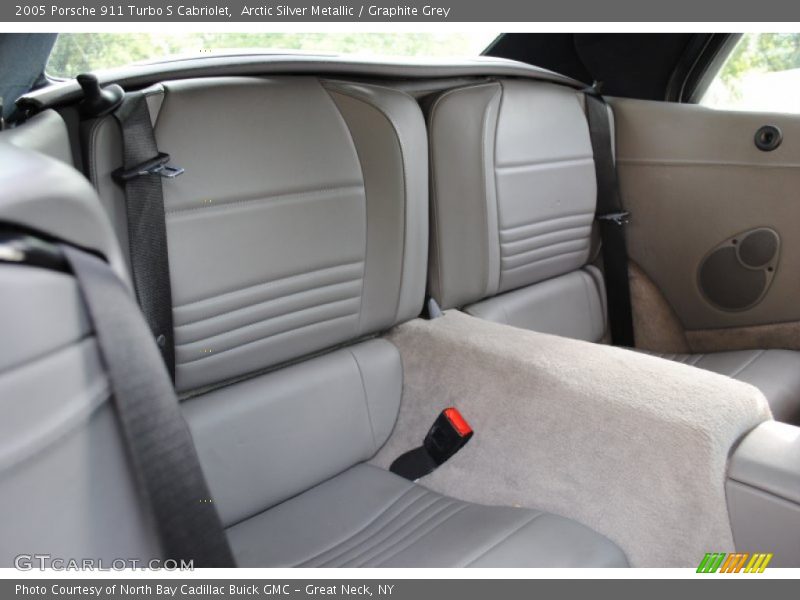  2005 911 Turbo S Cabriolet Graphite Grey Interior