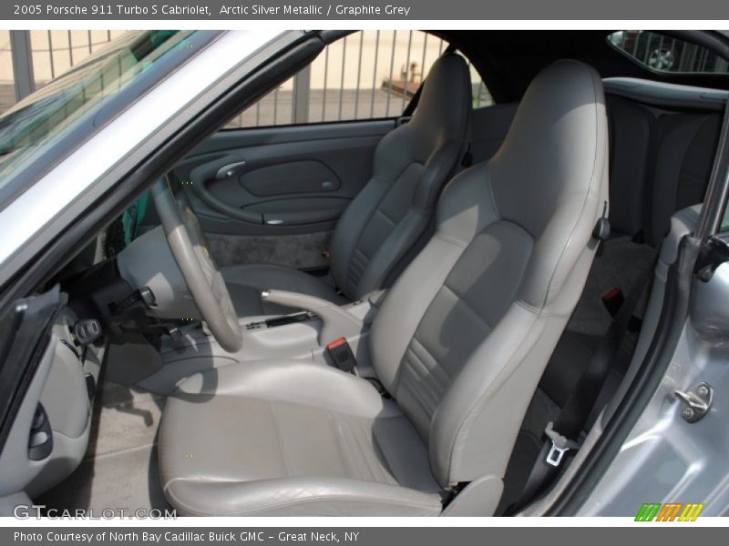  2005 911 Turbo S Cabriolet Graphite Grey Interior