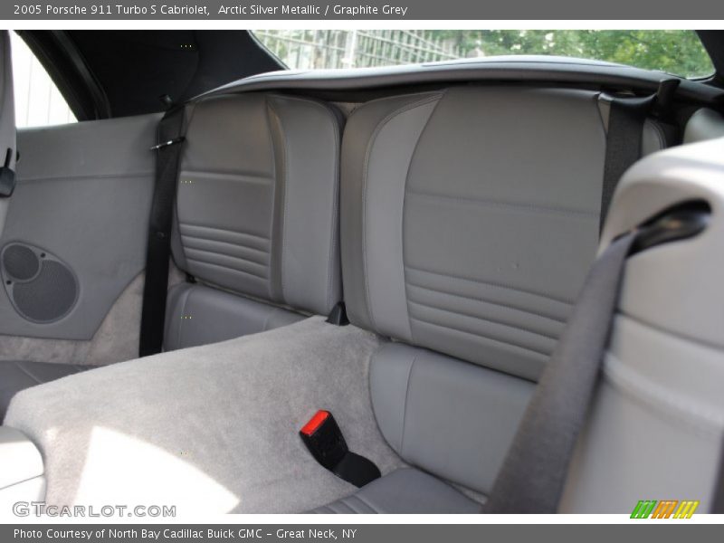  2005 911 Turbo S Cabriolet Graphite Grey Interior