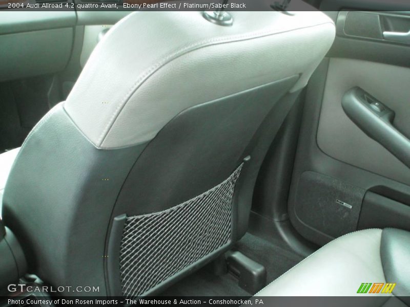 Ebony Pearl Effect / Platinum/Saber Black 2004 Audi Allroad 4.2 quattro Avant