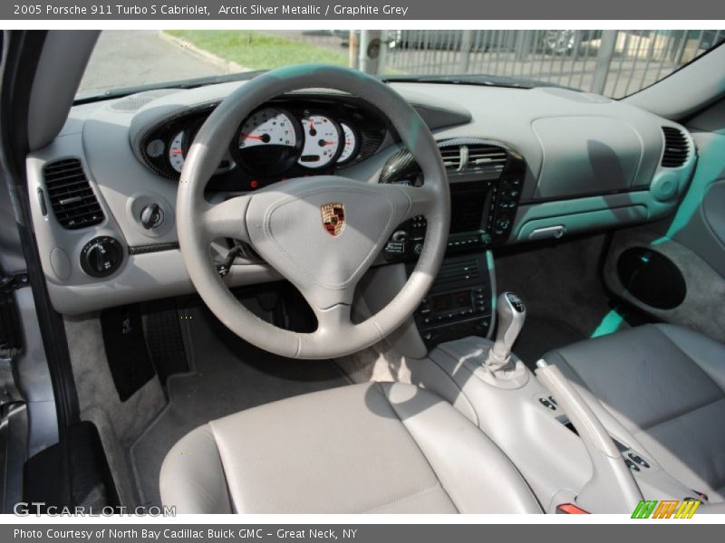 Graphite Grey Interior - 2005 911 Turbo S Cabriolet 