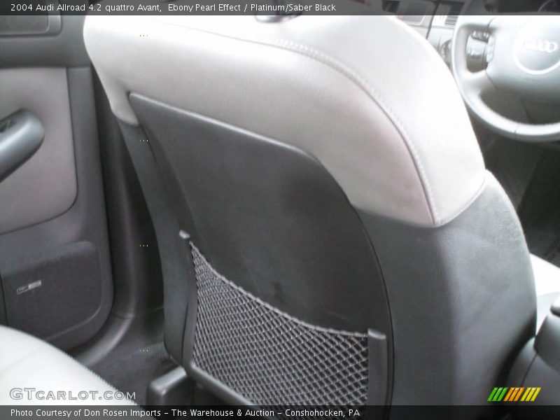 Ebony Pearl Effect / Platinum/Saber Black 2004 Audi Allroad 4.2 quattro Avant