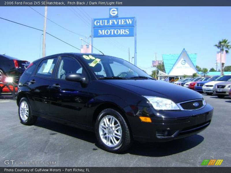 Pitch Black / Dark Flint/Light Flint 2006 Ford Focus ZX5 SE Hatchback