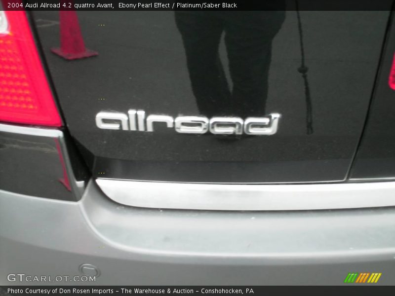 Ebony Pearl Effect / Platinum/Saber Black 2004 Audi Allroad 4.2 quattro Avant