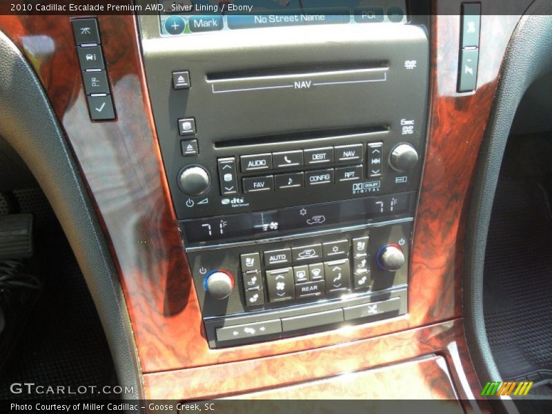 Silver Lining / Ebony 2010 Cadillac Escalade Premium AWD