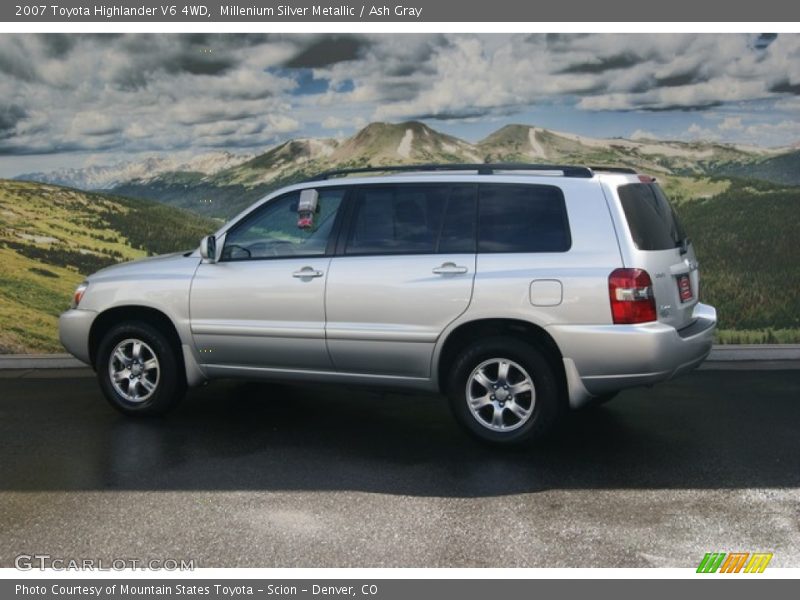 Millenium Silver Metallic / Ash Gray 2007 Toyota Highlander V6 4WD