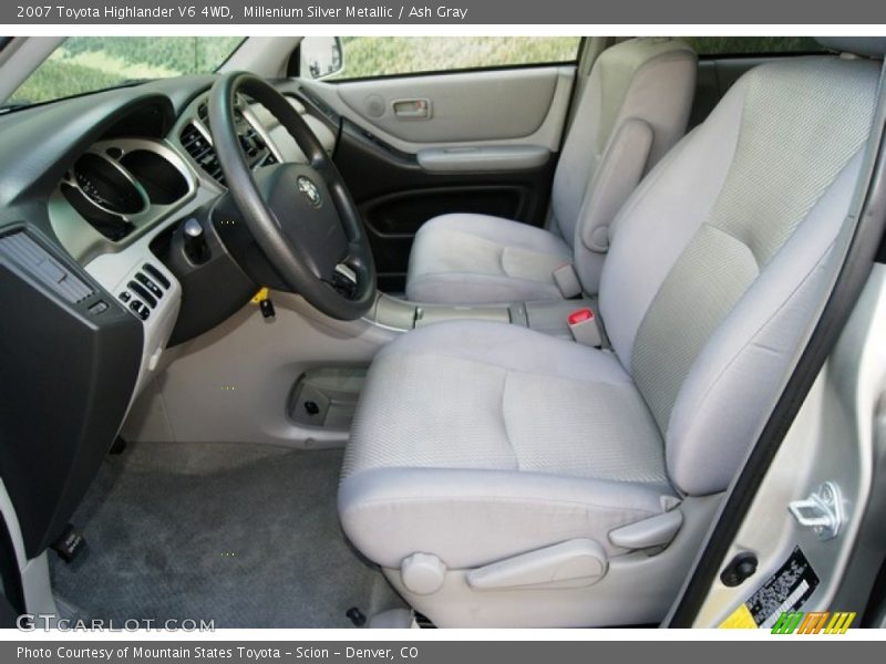Millenium Silver Metallic / Ash Gray 2007 Toyota Highlander V6 4WD