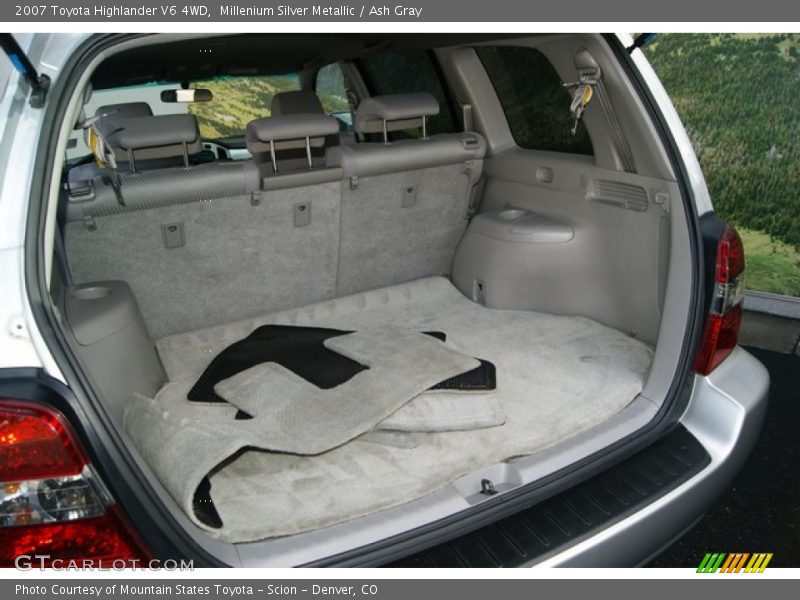 Millenium Silver Metallic / Ash Gray 2007 Toyota Highlander V6 4WD