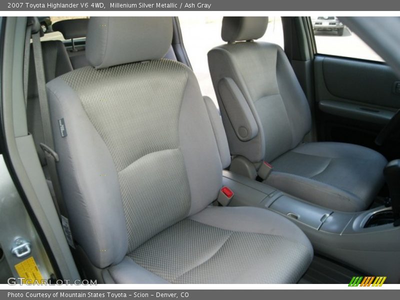 Millenium Silver Metallic / Ash Gray 2007 Toyota Highlander V6 4WD