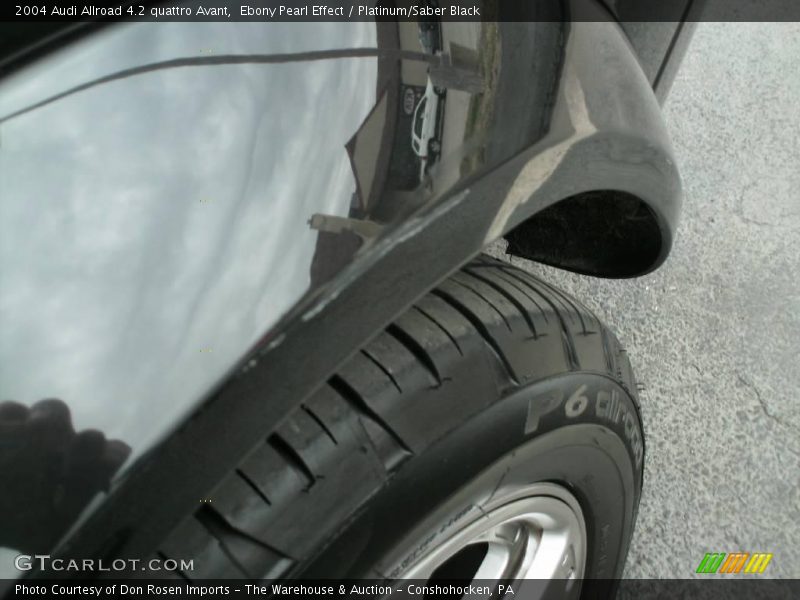 Ebony Pearl Effect / Platinum/Saber Black 2004 Audi Allroad 4.2 quattro Avant