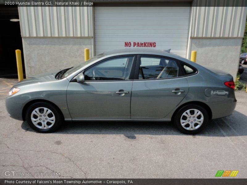 Natural Khaki / Beige 2010 Hyundai Elantra GLS